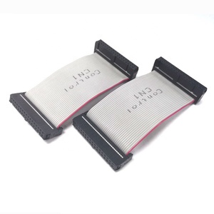<span class=keywords><strong>Cable</strong></span> de Conexión para <span class=keywords><strong>PC</strong></span> con <span class=keywords><strong>Cable</strong></span> Gris de Borde Rojo de 2.54-26P <span class=keywords><strong>a</strong></span> Conector Hembra DB25P con Terminación IDC - Product Image 6
