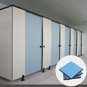 Chi Phí Kinh Tế Modular Rắn HPL Nhà Vệ Sinh Ngăn Tường Phòng Tắm Gian Hàng Phân Vùng Nhà Vệ Sinh Trẻ Em Tủ - Product Image 4