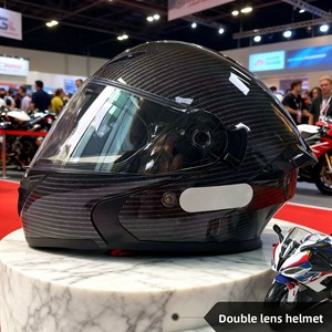 Nouveau casque de moto modulable transfrontalier à double visière unisexe toutes saisons pour touring et cruiser 3XL - Product Image 3