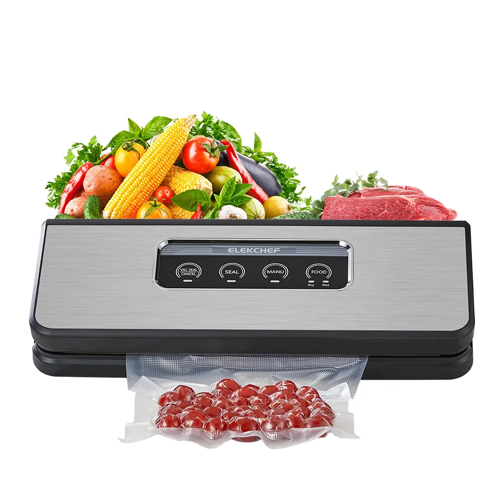 Customize Vacuum Sealer Machine Automatic Food Sealer Dry Moist Food Modes Air Sealing System Packing Storage bag Strong Suction