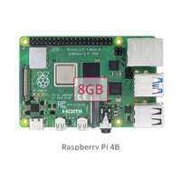 Carte de développement Raspberry PI 4 génération B type 4B 4GB/8GB Zero2W/PICO W micro-ordinateur carte mère LINUX