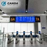 Écran LCD Barre Allongée Personnalisé avec Contrôle CMS Android et Cadre Fin pour Affichage Numérique en Zone de Transbordement et Commerce de Détail