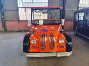 Voiture de tourisme rétro européenne |   Véhicule de vente ambulante avec moteur AC 50 km/h pour café, glaces et restauration rapide - Product Image 3