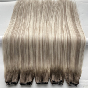 Ruirfa, le <span class=keywords><strong>produit</strong></span> le plus vendu aux États-Unis, est la tresse Genius Weft à double trame de <span class=keywords><strong>cheveux</strong></span> vierges colorés en balayage. - Product Image 2