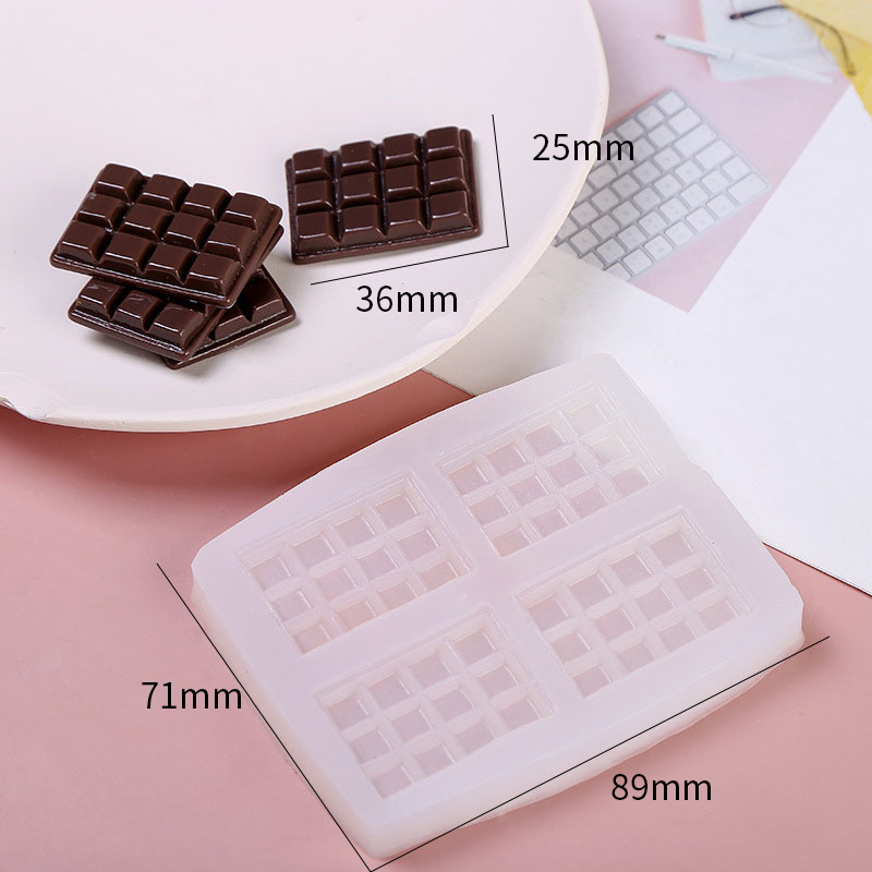 4 Cavity Chocolate Mold