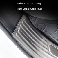 Marchepieds latéraux en acier inoxydable brossé électroplaqué, kit d'extension de bienvenue personnalisé pour Chery ICAR V23