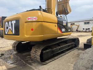 Excavadora de cadenas usada CATCAT320D de 20 toneladas, amarilla, Kawasaki, maquinaria pesada para construcción - Product Image 2