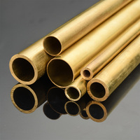 Tubes en laiton en stock Tubes en cuivre 20mm 25mm 75mm Tubes en laiton Fabricants de tubes en cuivre