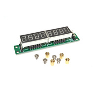 Panas 0.36 inci PCV MAX7219 merah 8 Bit tabung Digital layar LED modul