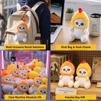 Peluche chat moelleuse orange jaune, douce et colorée, sûre, pour présentoirs de vente au détail, assortiment pour machines à griffes, cadeau personnalisé pour événements