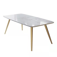 Ensembles de tables à manger abordables avec 6 chaises, chaise à dossier haut moderne en marbre et ensembles de tables à manger avec revêtement en marbre, ensemble de table à manger en marbre