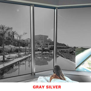 أفلام فضية S-Grey للأغراض التجارية والسكنية - 10% نفاذية الضوء المرئي، حجب 99% من الأشعة فوق البنفسجية - Product Image 4