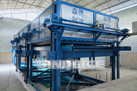 Machine à glace en blocs industrielle SINDEICE, prix usine, 20 tonnes, grande production, fonctionnement simple avec compresseur d'origine