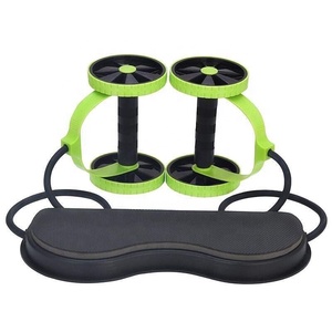 ONESTARSPORTS - Rueda de Ejercicio Abdominal <span class=keywords><strong>2</strong></span> en 1 de Moda, Rueda de Entrenamiento Abdominal con Cuerda para Jalar - Product Image 1