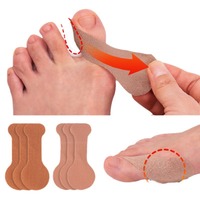 Hallux Valgus Oignon Correcteur Orthèse Anti-Frottement Toe Patch pour Pied Os Pouce Réglage Pédicure Manucure Pédicure Ensemble