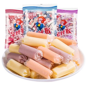 Caramelo Suave masticable, sabor a leche, 100g, en bolsa, toffee original, <span class=keywords><strong>mono</strong></span> dorado, venta al por mayor - Product Image 6