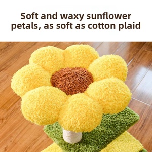 Árbol para Gatos de Grado E0 con Poste Rascador de Sisal Natural, Condominio Acogedor, Percha Estable, OEM, Personalizado, Venta al por Mayor - Product Image 4