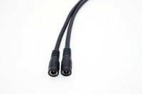 12V DC Power Plug Femelle Jack Connecteur Câble 5.5X2.1mm MCX 1 2 Pin 15cm LED Bande Convertisseur Adaptateur