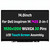 شاشة لمس LCD مقاس 14 بوصة بديلة لجهاز Dell Inspiron 14 7425 2-in-1 10HJ3 0RWCF8 WUXGA