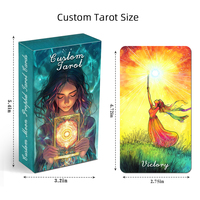 Enfutong – Jeu de cartes de tarot personnalisées avec bords dorés, guide inclus – Écologique, coins arrondis, prix usine OEM pour adultes