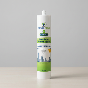 Sellador de silicona neutro resistente a la intemperie First Seal de 300 ml para construcción, acristalamiento, juntas de expansión, conexiones y juntas perimetrales - Product Image 5