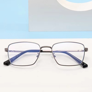 Montura de gafas ópticas para ordenador, anteojos de moda con luz azul, <span class=keywords><strong>retro</strong></span>, cuadrados, en stock - Product Image 3