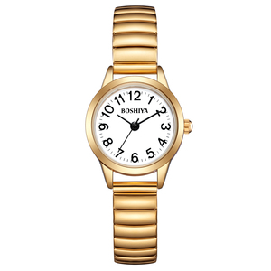 <span class=keywords><strong>Orologio</strong></span> <span class=keywords><strong>da</strong></span> Donna al Quarzo in Acciaio Inossidabile Dorato, Larghezza Cinturino 18mm, Stile Lusso Sottile, <span class=keywords><strong>Digitale</strong></span>, Semplice, alla Moda, per Signore e Ragazze, Espandibile - Product Image 4