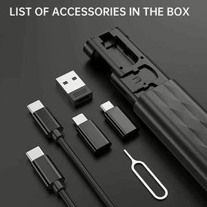 OEM <b>Type</b> <b>c</b> Fast Charger <b>Cable</b> Flat Phone Micro Usb Data <b>Cable</b> Fast <b>Charging</b> Tipo <b>c</b> <b>Cable</b> for Phone 15 16 Pro Max - Product Image 2
