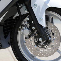 Scooter à moteur solaire 180cc à essence automatique sans balais, 4 temps, CDI, tout-terrain, 120 km/h pour adultes