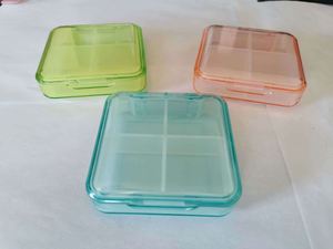 กล่องยาพลาสติกคุณภาพพรีเมียม 4 ช่อง ใช้งานง่าย สำหรับจัดการยาประจำวัน - Product Image 5