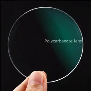 2023 The Best Quality In China Market Optical Lens 1.59 Hmc Single Vision Polycarbonate Eye Lenses Price Ophthalmic Lenses