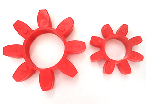 Acoplamiento de aluminio rígido tipo flor de ciruelo GF Model Spider con manguito roscado OEM TIANNIU - Product Image 3