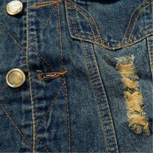 Chaleco Vaquero de Mezclilla para Hombre, Estilo Western, Sin Mangas, con Cuello Camisero, Múltiples Bolsillos, Cierre de Cremallera y Botones, Moda Casual - Product Image 5