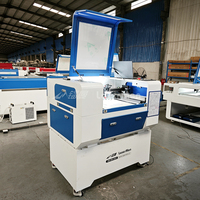 Solution de gravure au laser CO2 6040 pour ateliers de petite taille : Réduisez les coûts d'externalisation et optimisez la production de découpe de précision sur acrylique et contreplaqué