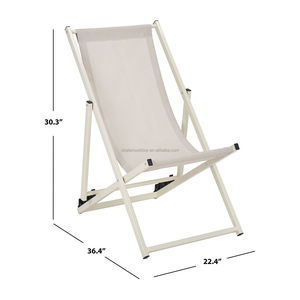 Chaise de jardin pliable chaise longue <span class=keywords><strong>en</strong></span> <span class=keywords><strong>aluminium</strong></span> chaise longue d'extérieur chaise pliante salon pont économiser de l'espace chaises pour plage jardin patio - Product Image 3
