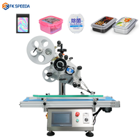 Machine de dépose d'étiquettes plates et rondes, avec pochette, applicateur, produit chinois, vente en gros,