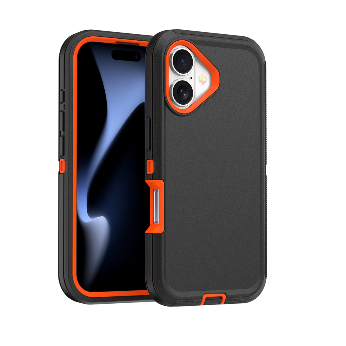 Negro/naranja