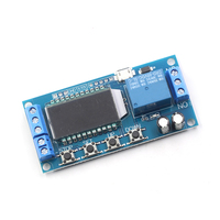 Module de déclenchement à temporisation unidirectionnelle Tejiate avec circuit de minuterie cyclique, interrupteur et écran d'affichage, Micro USB 5.0V, montage
