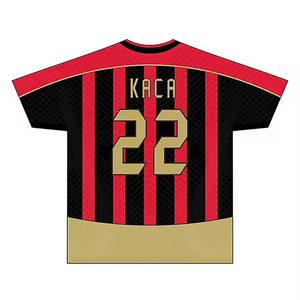 Maglia da Calcio Retrò Napoli 8788 Stampata con Numero 10 <span class=keywords><strong>Diego</strong></span> Maradona Zidane Ronaldo Ronaldinho Manica Corta Uomo Estiva Traspirante - Product Image 3