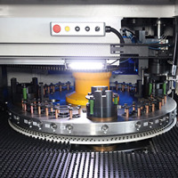 Prensa Punzonadora CNC para Chapa Metálica, Máquina de Punzonado para Acero y Aluminio