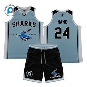 Maillot d'entraînement de basket-ball PURE réversible personnalisé pour hommes ensembles d'uniformes de basket-ball à sublimation - Product Image 1