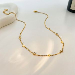 Wholesale Pearl Necklace Cross Border Multi Exclusive Design Protection High Shine Polished Lightweight Comfort Fit - Product Image 1