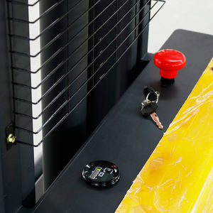 材料積載装置電池式1.5トン2トンウォーキング運転フル電気パレットスタッカー安い価格 - Product Image 2