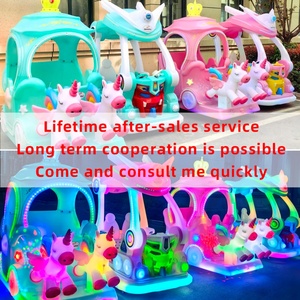 Auto a Batteria per Bambini a Forma di Cuore con Musica e Radar per Centri Commerciali - Product Image 6