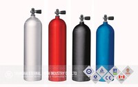 Bouteille de plongée en aluminium haute pression 300 bar 11L/12L pour plongée sous-marine
