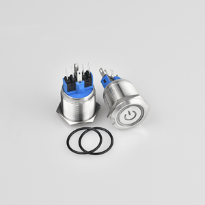 36V 2A 22 Mét 4 Pin Momentary Chuyển Led Ánh Sáng Kim Loại <span class=keywords><strong>Push</strong></span> <span class=keywords><strong>Button</strong></span> Waterproof Chuyển Vòng - Product Image 4