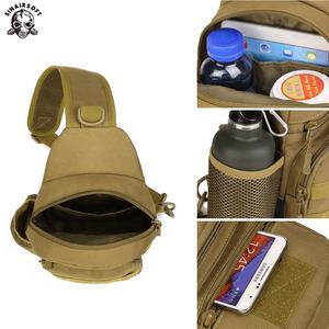 Gilet tactique multi-camouflage noir pour hommes avec pochette antivol et bandoulière pour la chasse – Vente en gros - Product Image 5