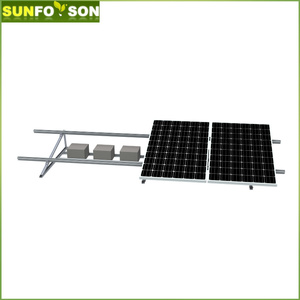 Système de <span class=keywords><strong>support</strong></span> de montage <span class=keywords><strong>solaire</strong></span> pour <span class=keywords><strong>toit</strong></span> <span class=keywords><strong>plat</strong></span> en aluminium <span class=keywords><strong>Support</strong></span> de <span class=keywords><strong>panneau</strong></span> PV réglable pour usage commercial et résidentiel - Product Image 5