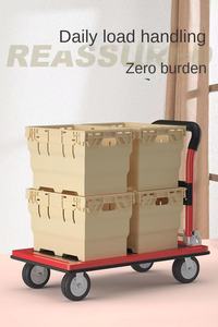 Fabrieksaanbieding: Opvouwbare metalen handkar/wagen, 600 kg draagvermogen voor gereedschap en transport - Product Image 5