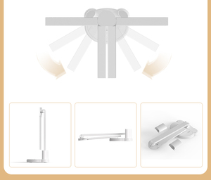 Đa chức năng LED bàn đèn với chủ bút có thể điều chỉnh đọc sách ánh sáng chăm sóc mắt bảng đèn USB loại C sạc trường quà tặng - Product Image 6